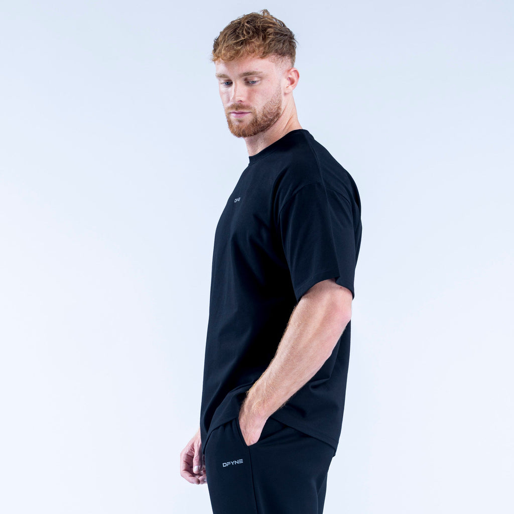 Recharge T-Shirt Midnight Black