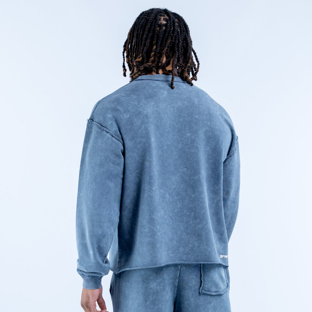 Recharge Washed Sweatshirt Slate Grey