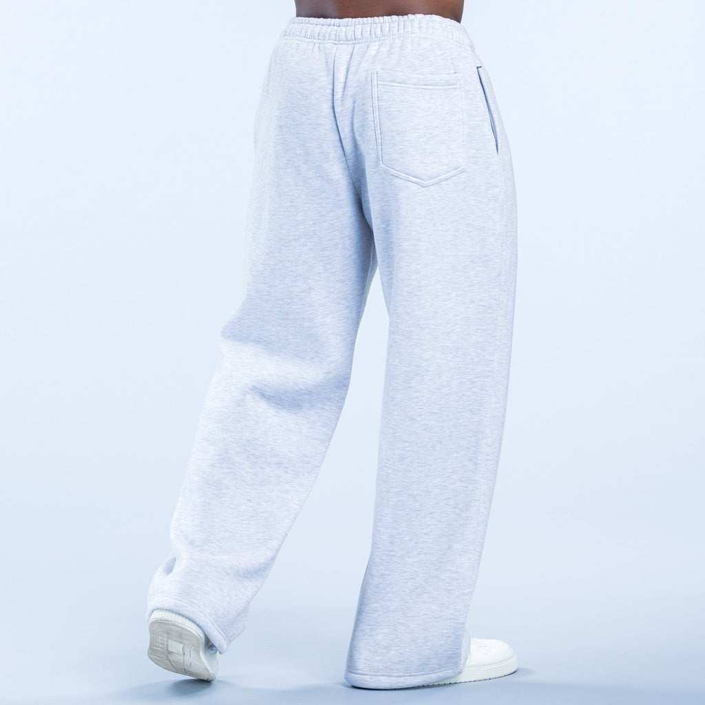 Recharge Graphic Straight Leg Joggers Grey Marl