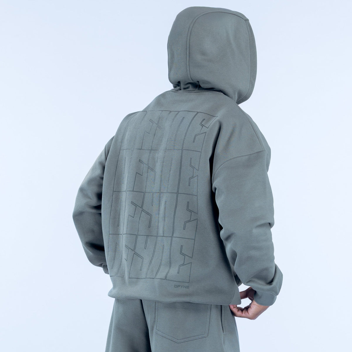 Recharge Graphic Hoodie Forest