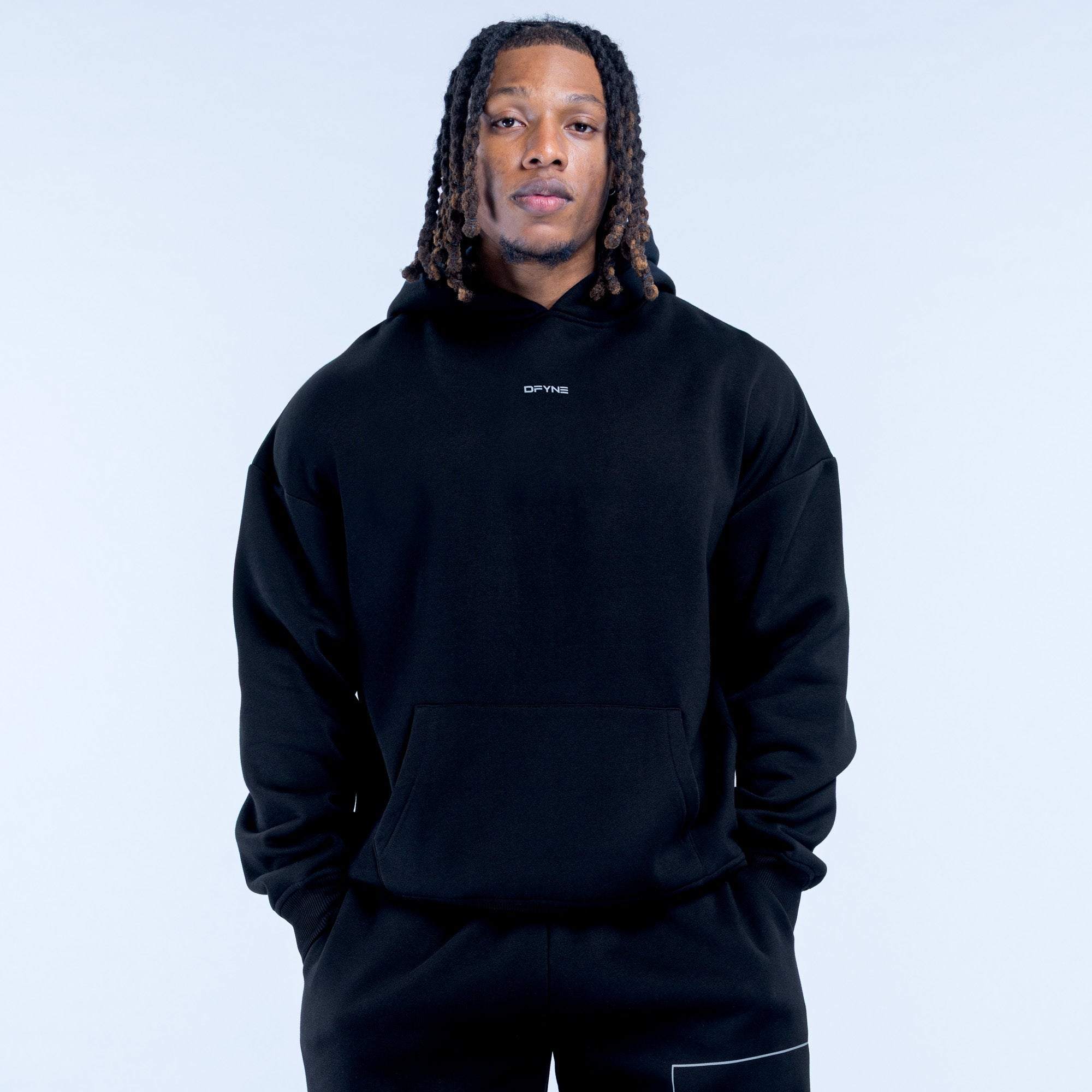 Recharge Hoodie Midnight Black