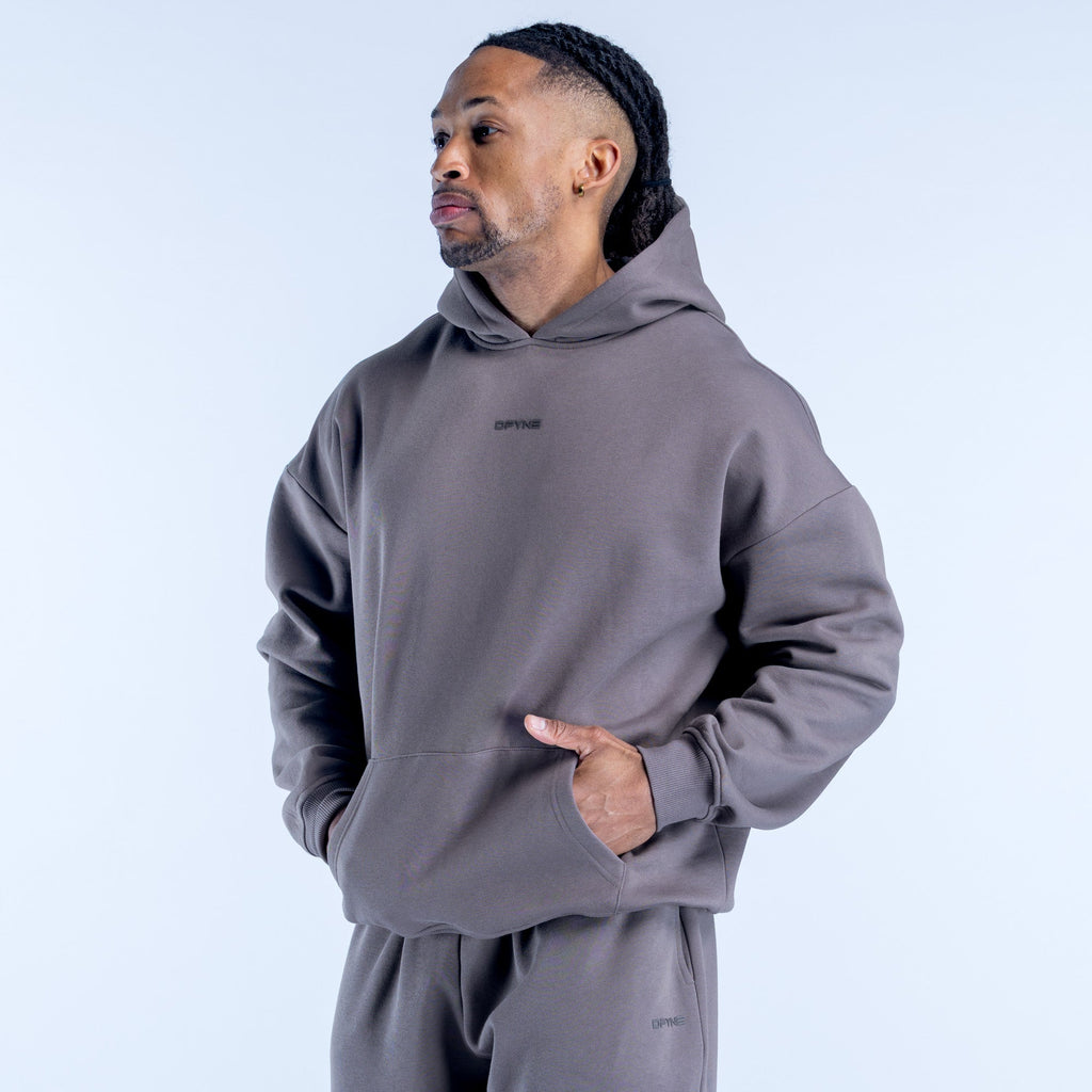 Recharge Graphic Hoodie Smoke