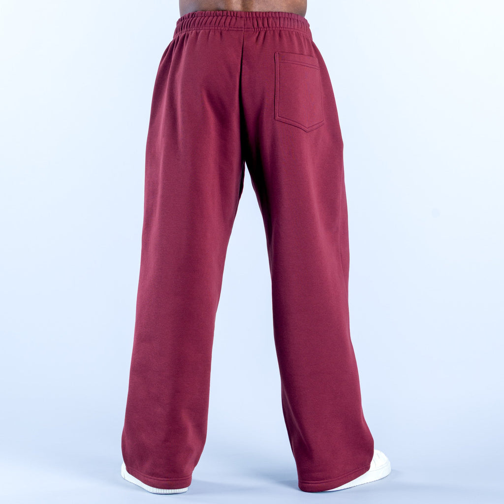 Recharge Straight Leg Joggers Burgundy