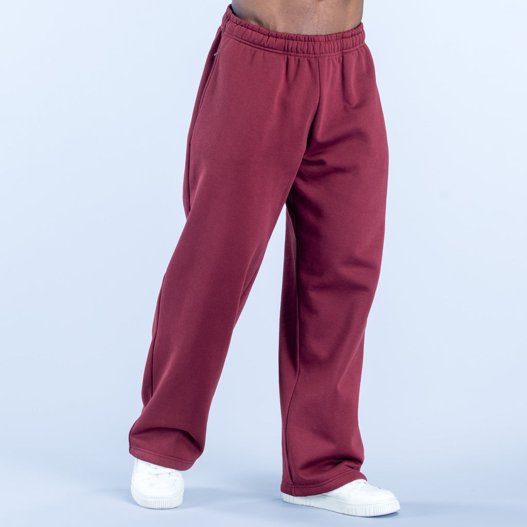 Recharge Straight Leg Joggers Burgundy