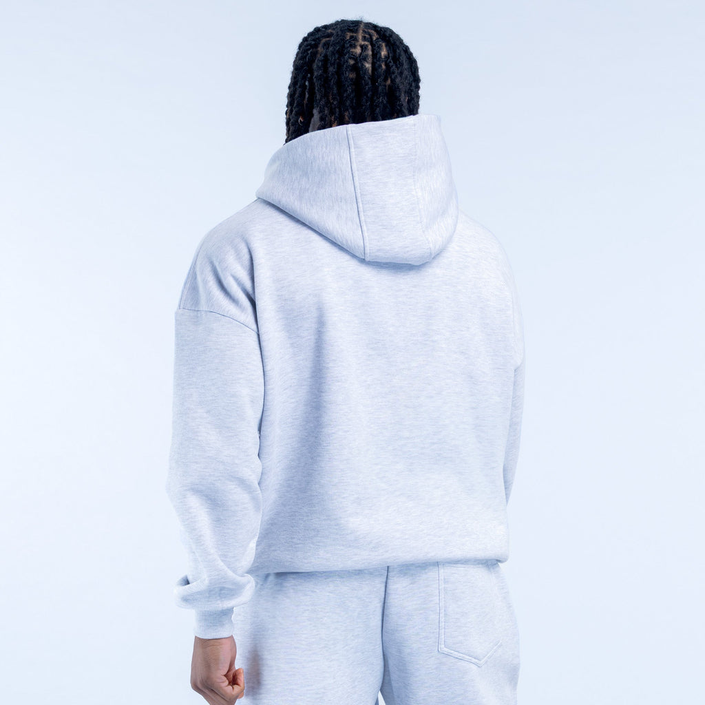 Recharge Hoodie Grey Marl