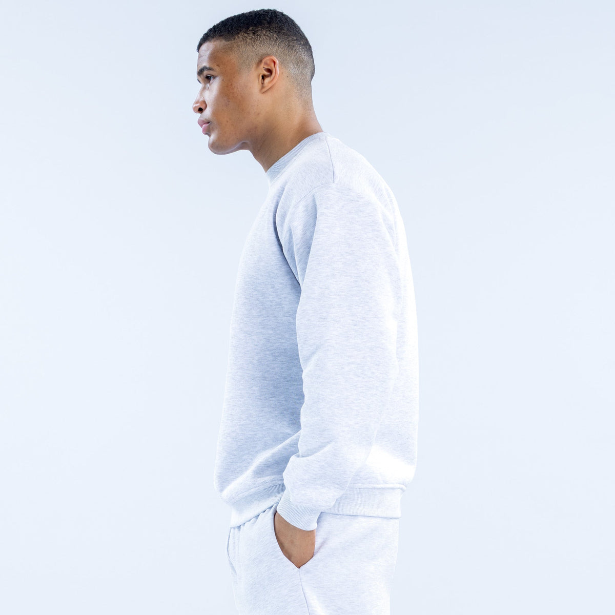 Recharge Sweatshirt Grey Marl