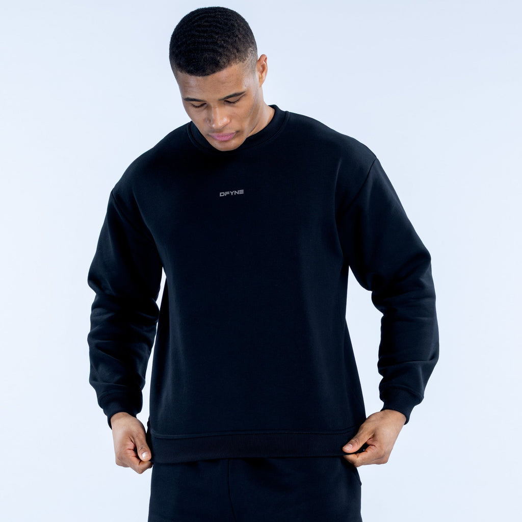 Recharge Sweatshirt Midnight Black
