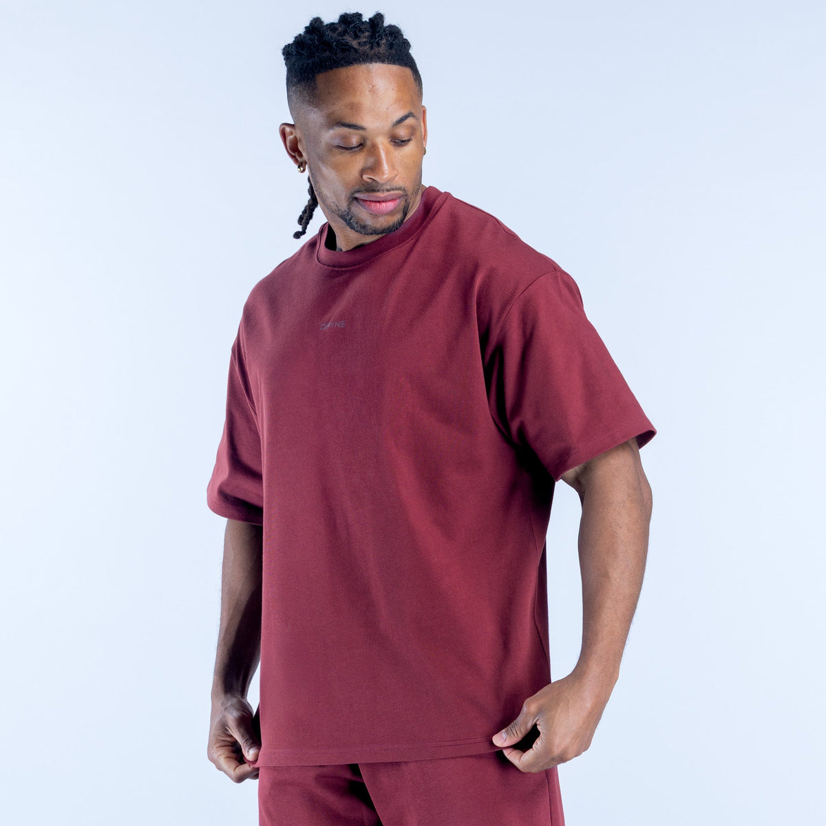 Recharge Graphic T-Shirt Burgundy