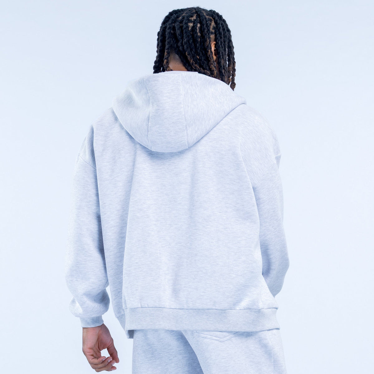 Recharge Zip Hoodie Grey Marl