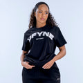 Revive Oversized Graphic Tee Midnight Black