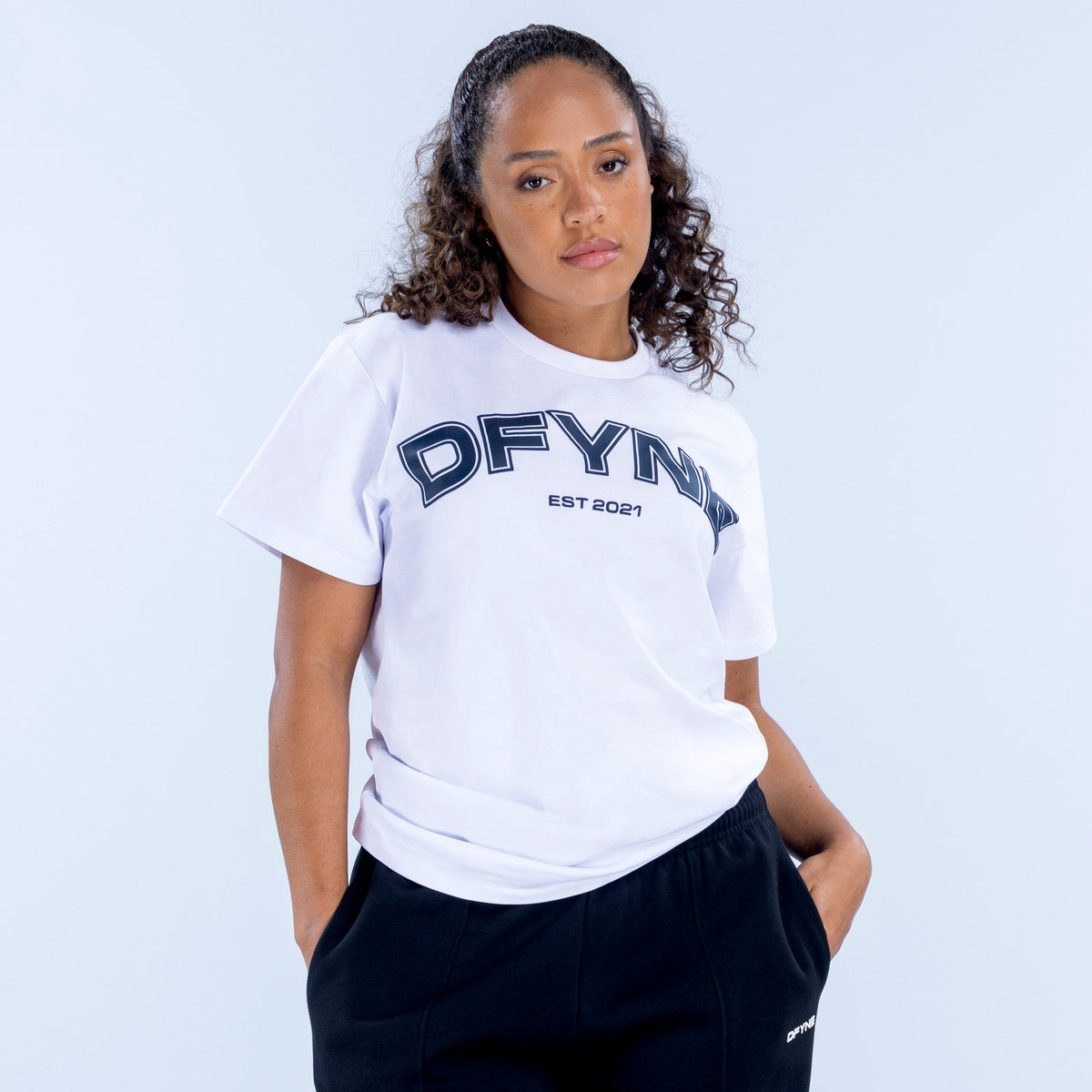Revive Oversized Graphic Tee Optic White