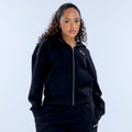 Revive Zip Hoodie Midnight Black