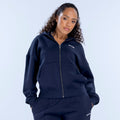 Revive Zip Hoodie Navy
