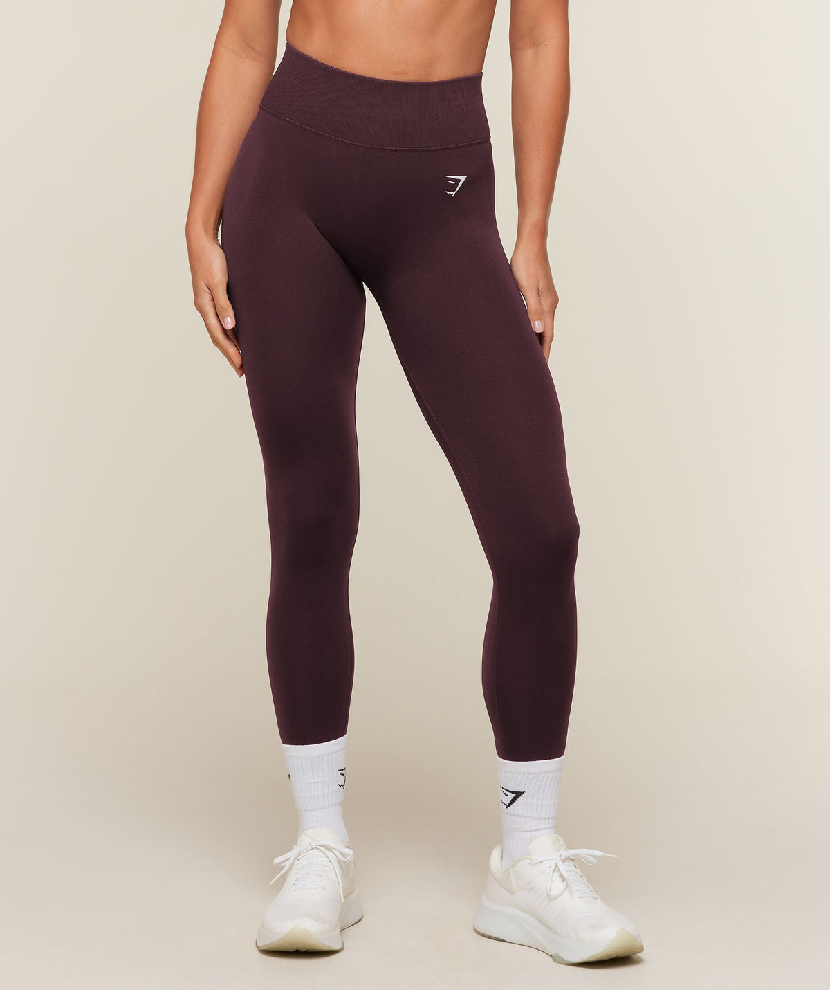 Relay Seamless High-Rise Leggings - Cherry Purple