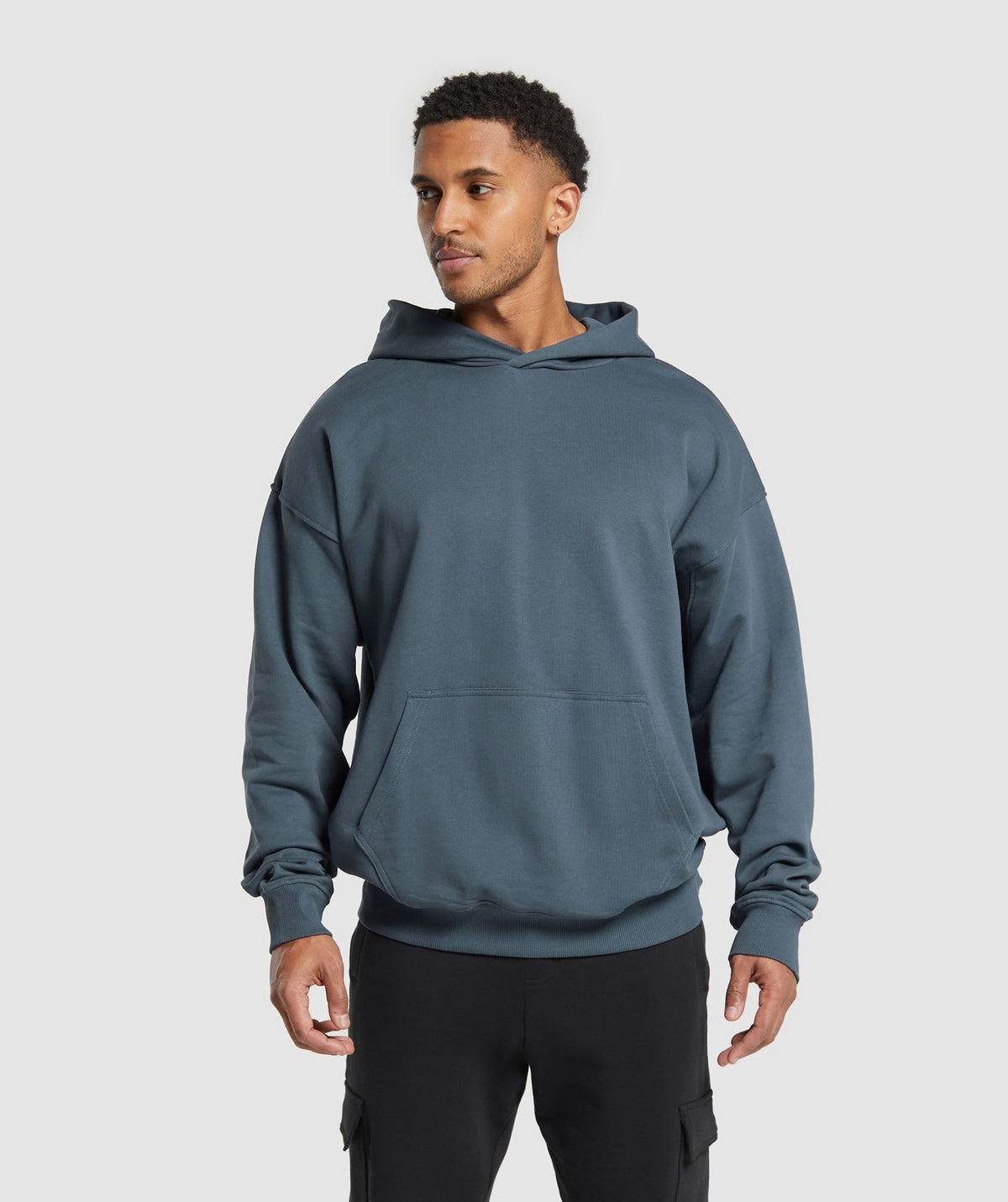 Rest Day Essentials Hoodie - Titanium Blue ;)
