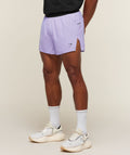 Running Elite High Split Race Day Shorts - Pace Purple