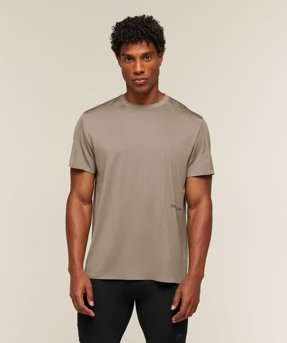 Running Elite Reg Fit T-Shirt - Lifestyle Brown ;)