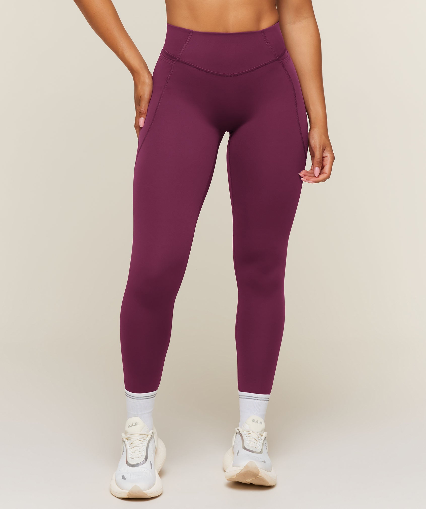 Running Pocket Leggings - Strength Pink ;)