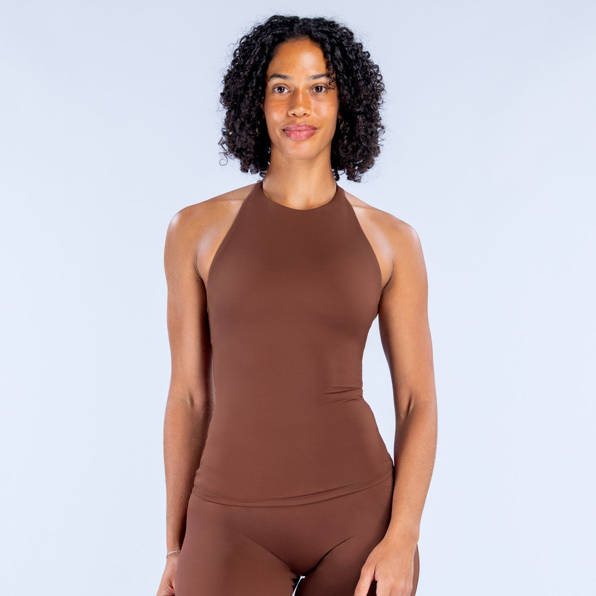 Sav Longline Top Hazelnut