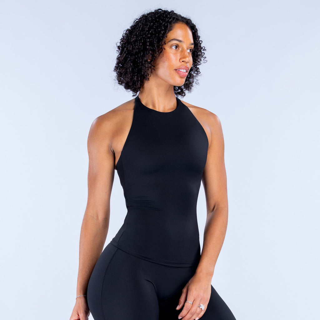 Sav Longline Top Midnight Black