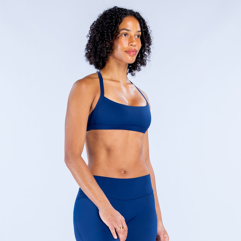 Sav Sports Bra Blueberry