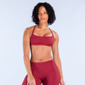 Sav Sports Bra Cherry