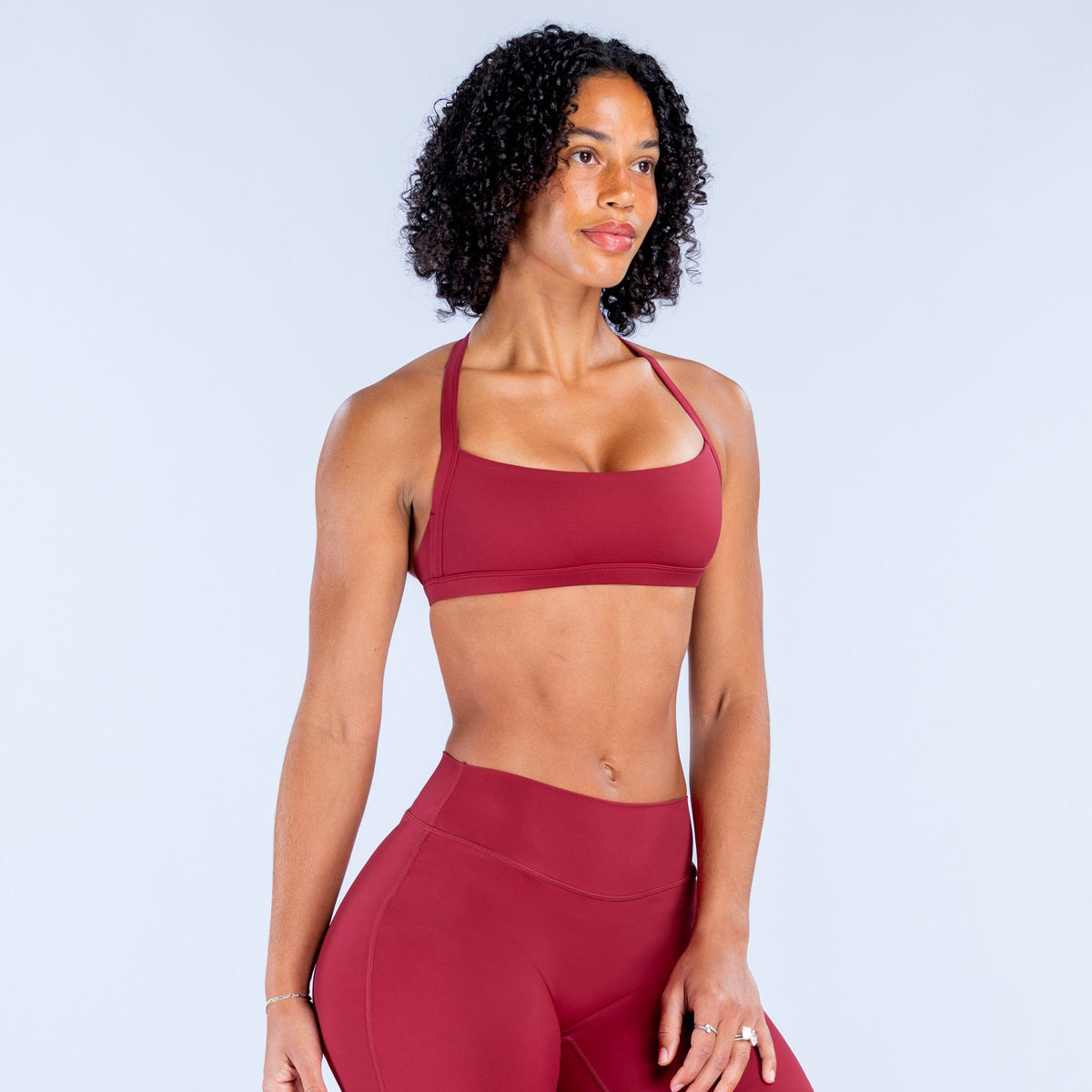 Sav Sports Bra Cherry