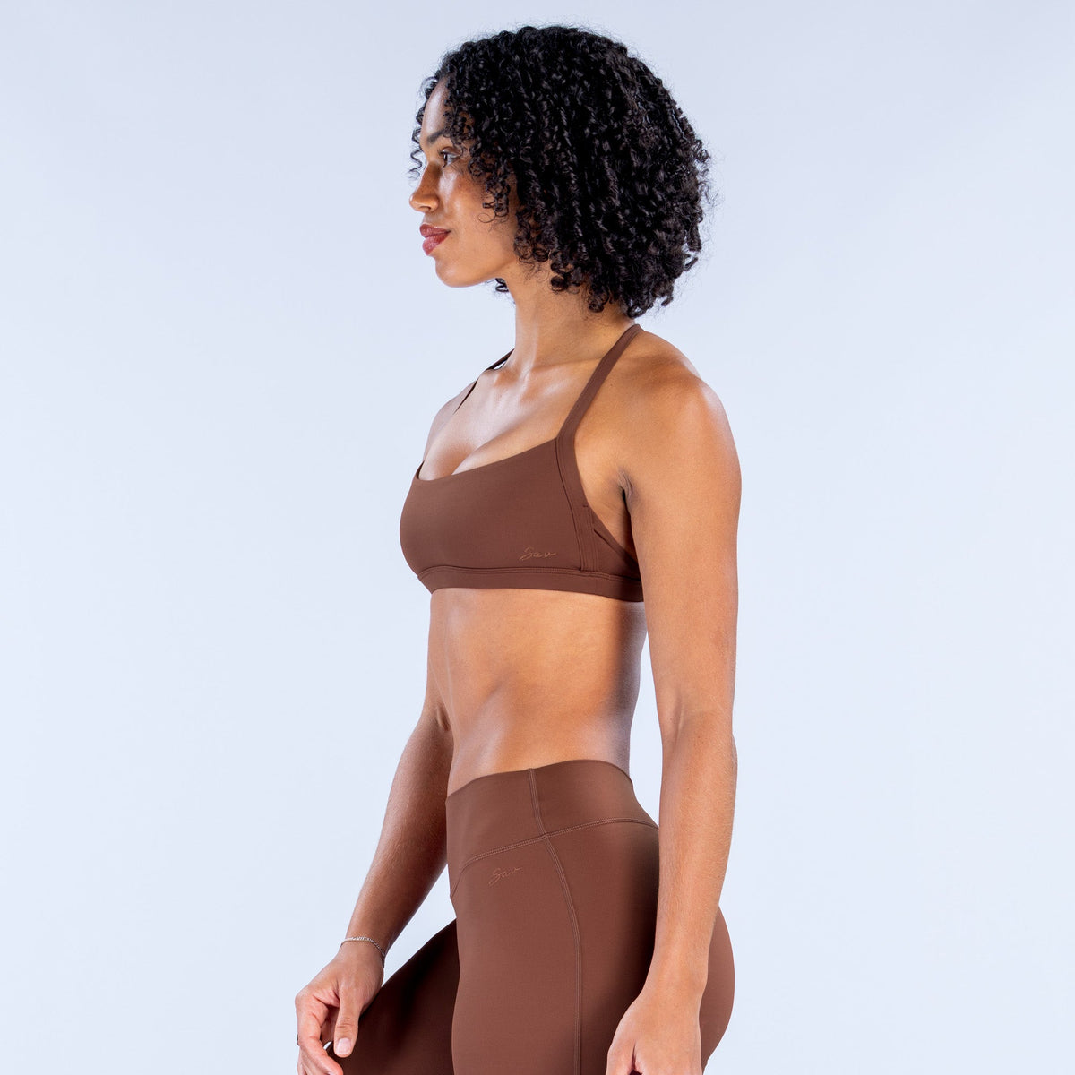 Sav Sports Bra Hazelnut