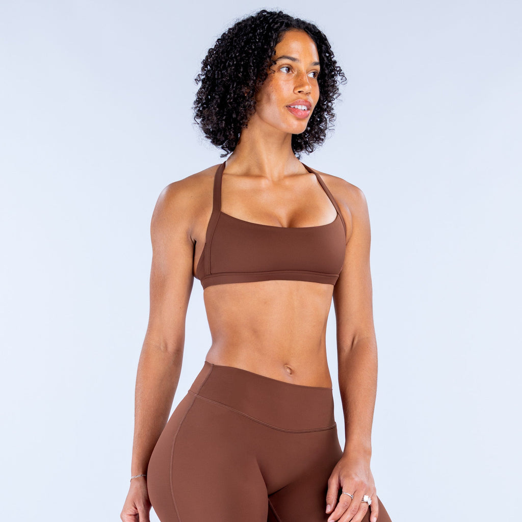 Sav Sports Bra Hazelnut