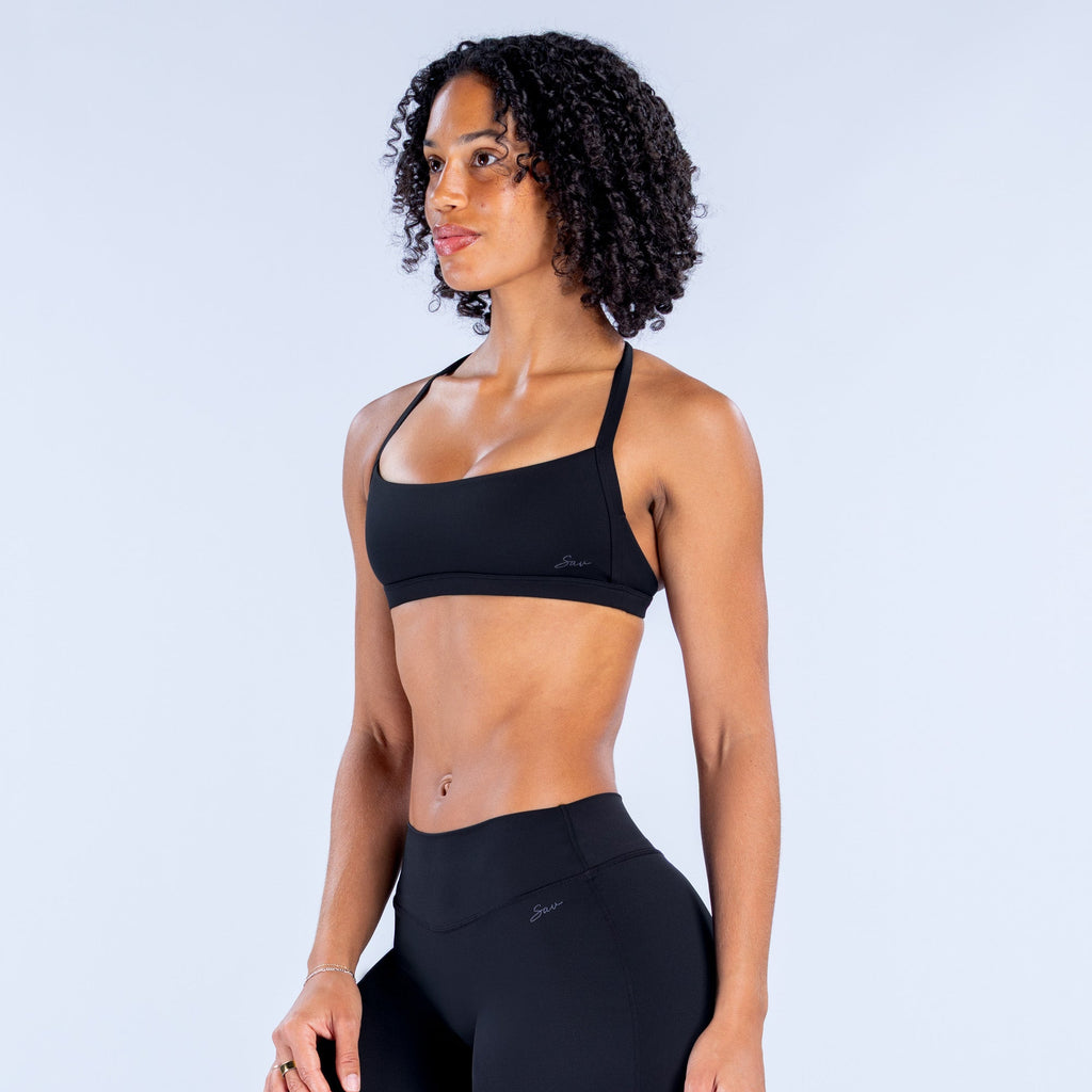 Sav Sports Bra Midnight Black