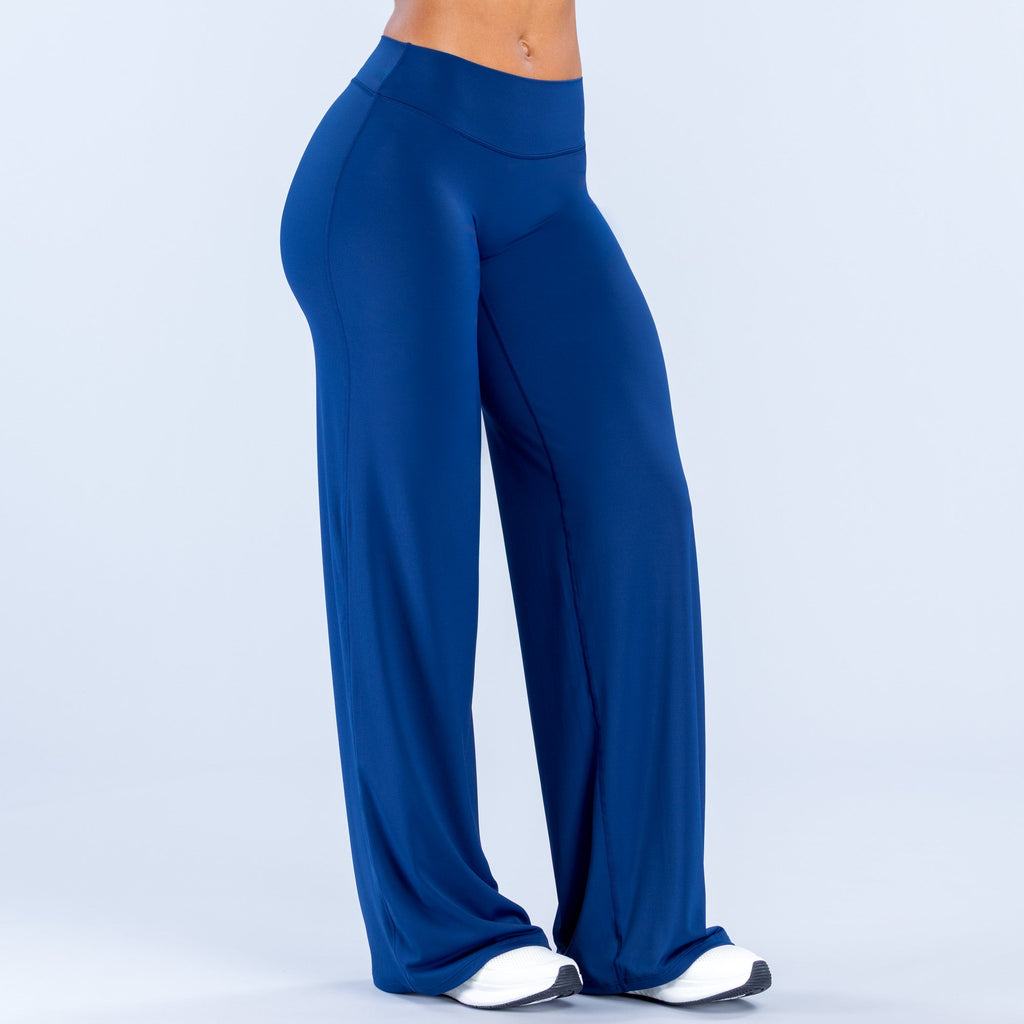 Sav Wide Leg Pants Blueberry