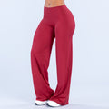 Sav Wide Leg Pants Cherry