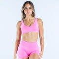 Impact Scoop Back Bra Blossom
