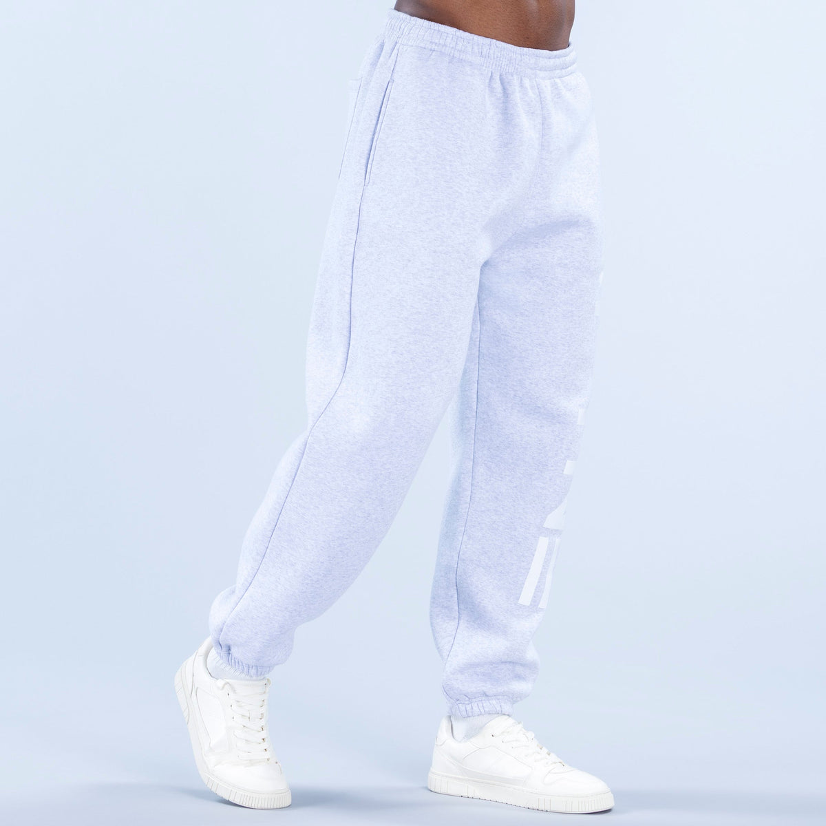 Signature Cuffed Jogger Grey Marl