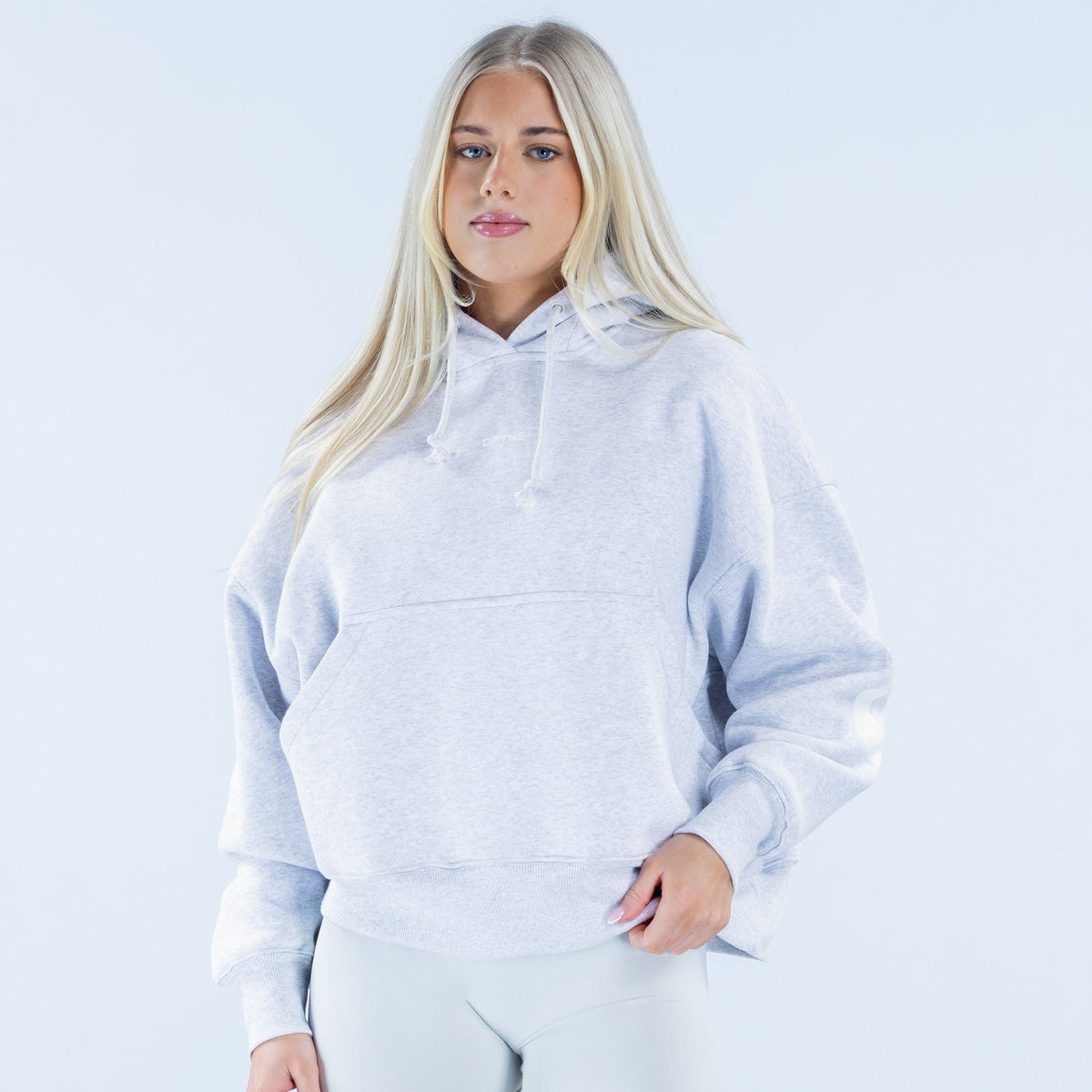 Signature Hoodie Grey Marl