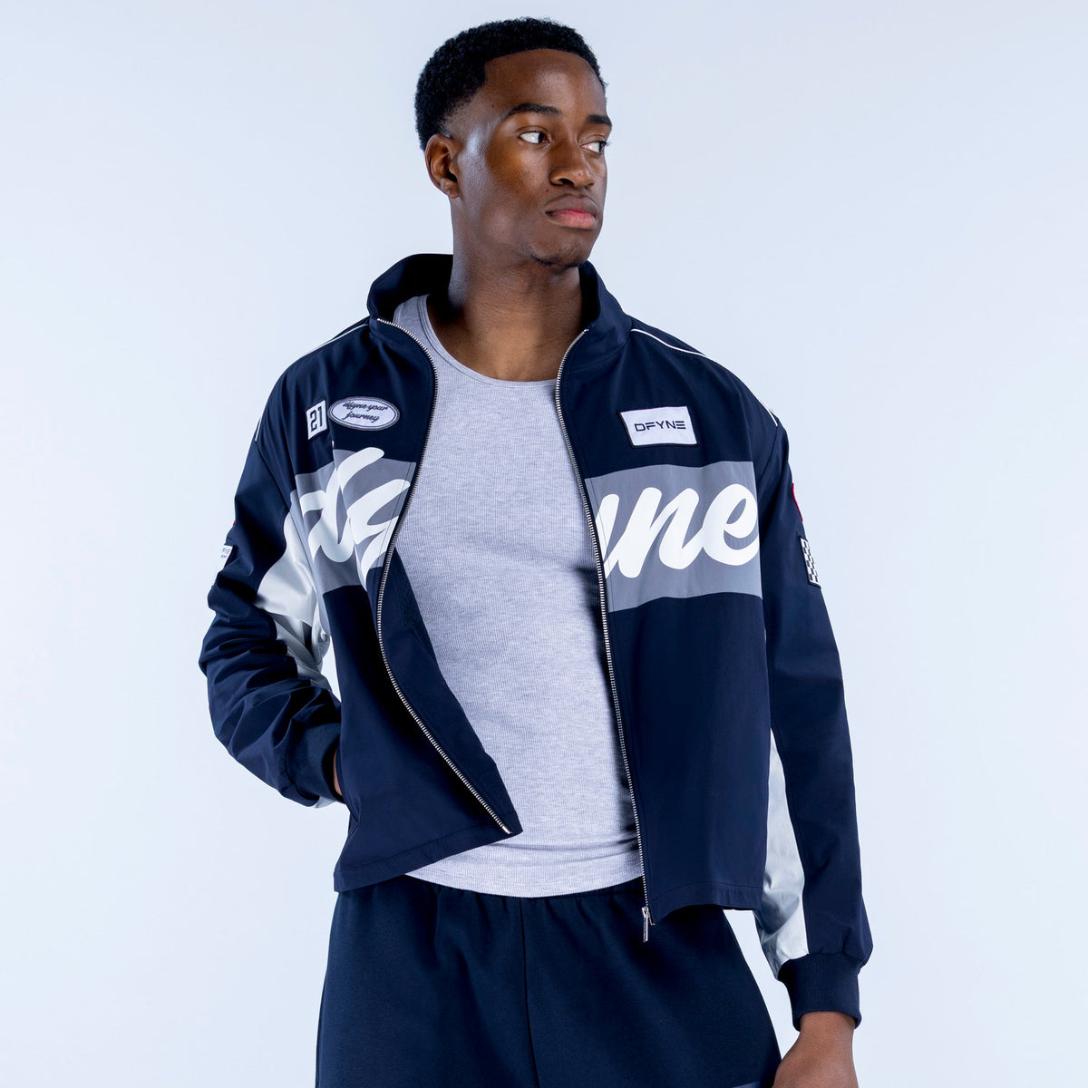 Signature Track Jacket Ink