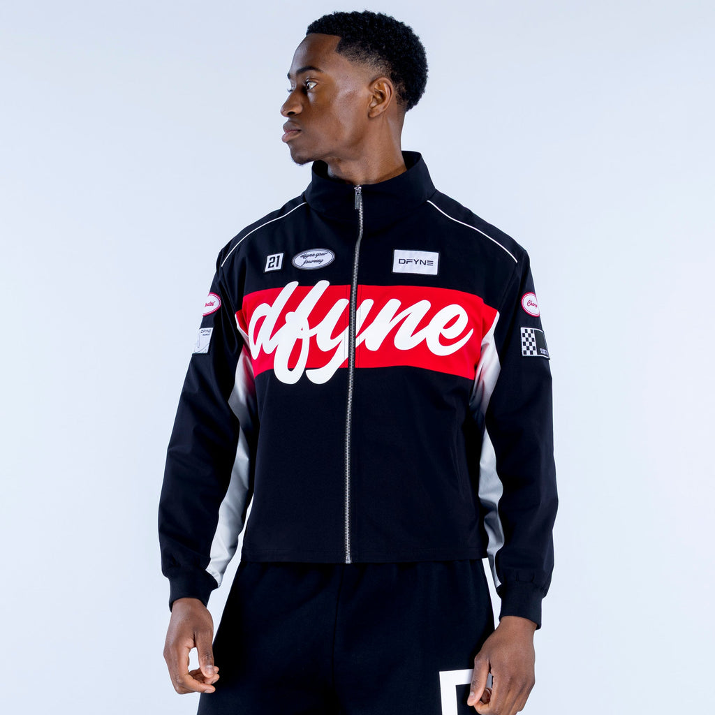 Signature Track Jacket Midnight Black