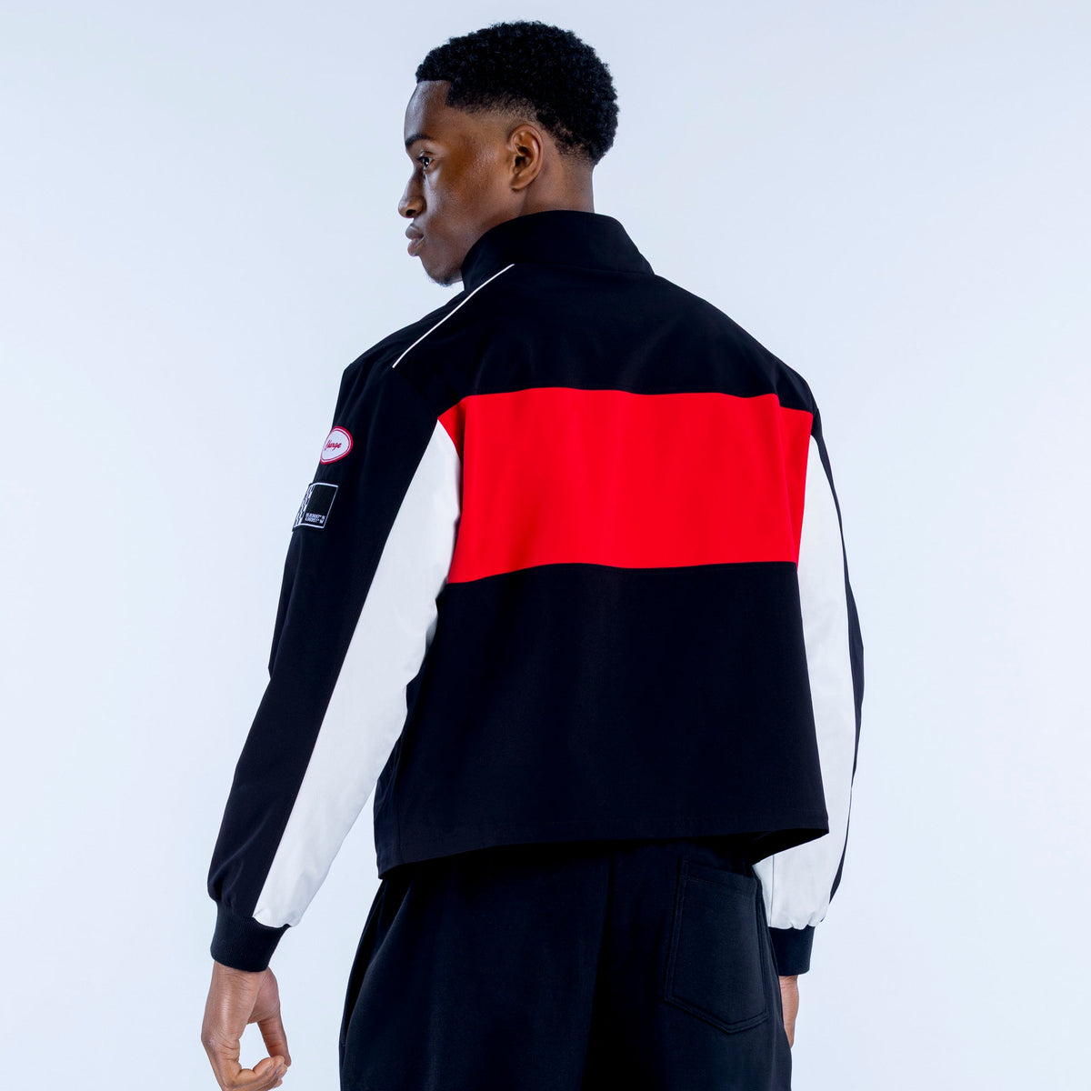 Signature Track Jacket Midnight Black