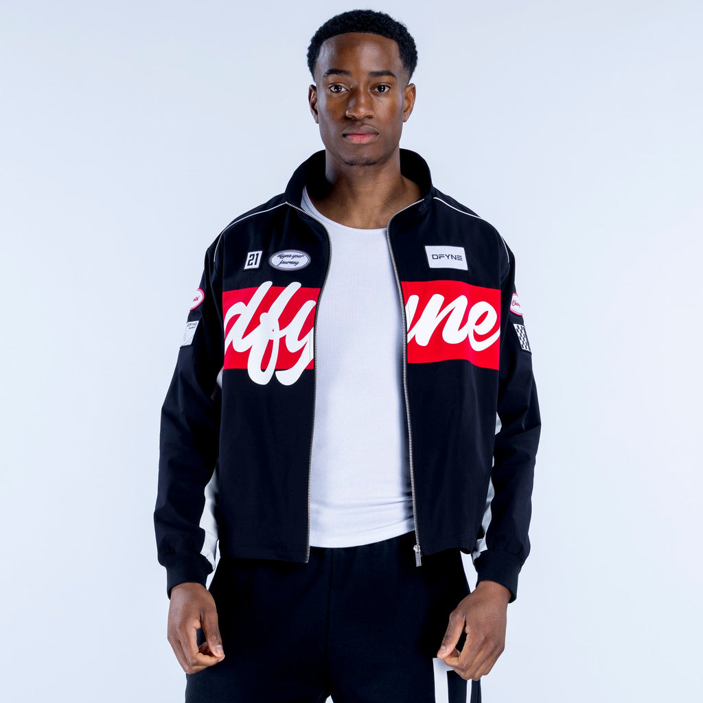 Signature Track Jacket Midnight Black