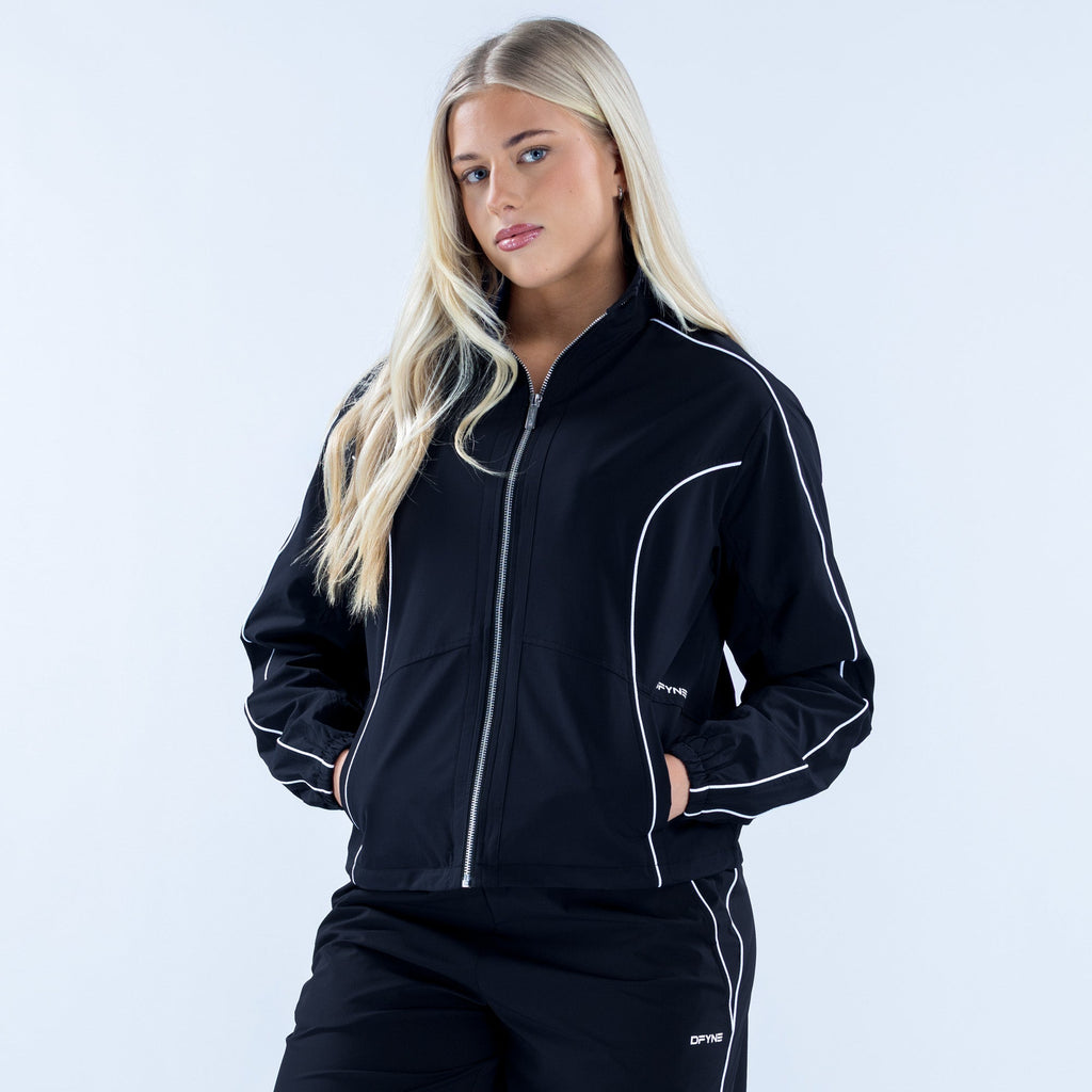 Signature Track Jacket Midnight Black