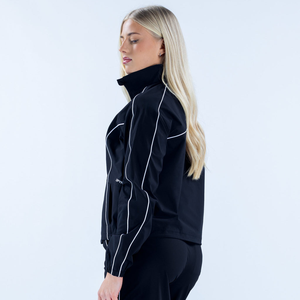 Signature Track Jacket Midnight Black