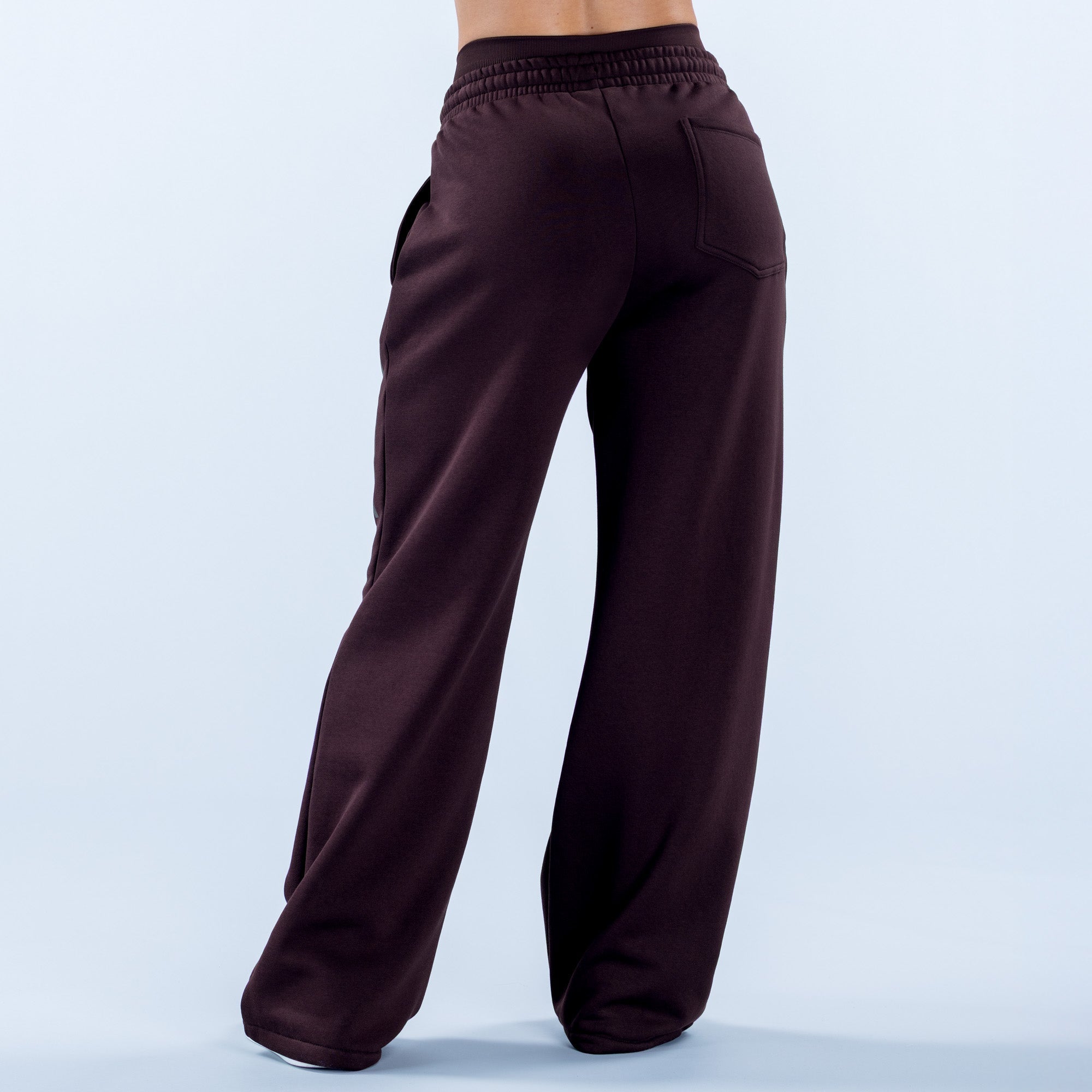 Signature Wide Leg Jogger Espresso