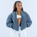 Revive Reversible Bomber Jacket Slate Grey / Ice Blue