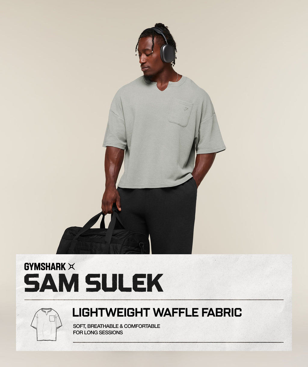 Gymshark x Sam Sulek T-Shirt - Smokey Grey/Wash ;)