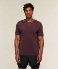 Seamless Running T-Shirt Cherry Purple