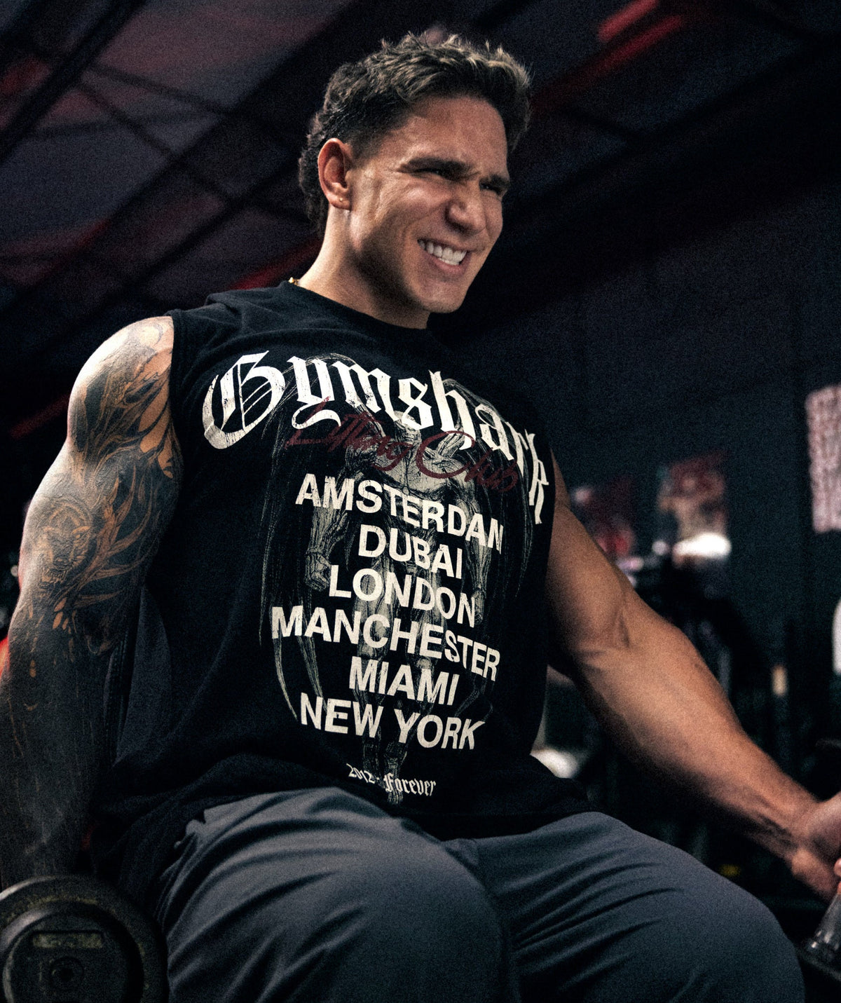 Vengeance Graphic Tank - Black/Wash ;)
