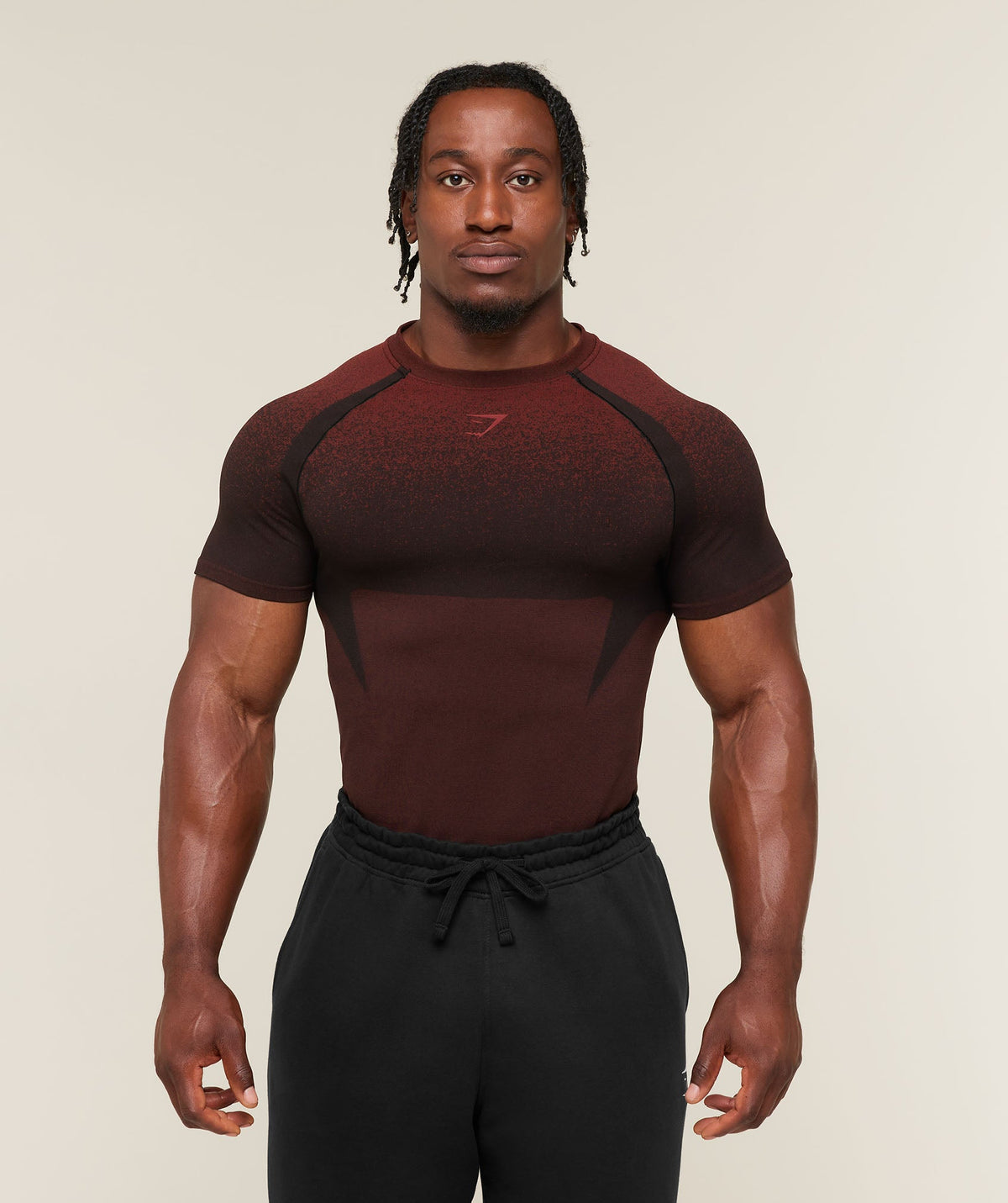 Shadow Seamless T Shirt - Sets Red ;)