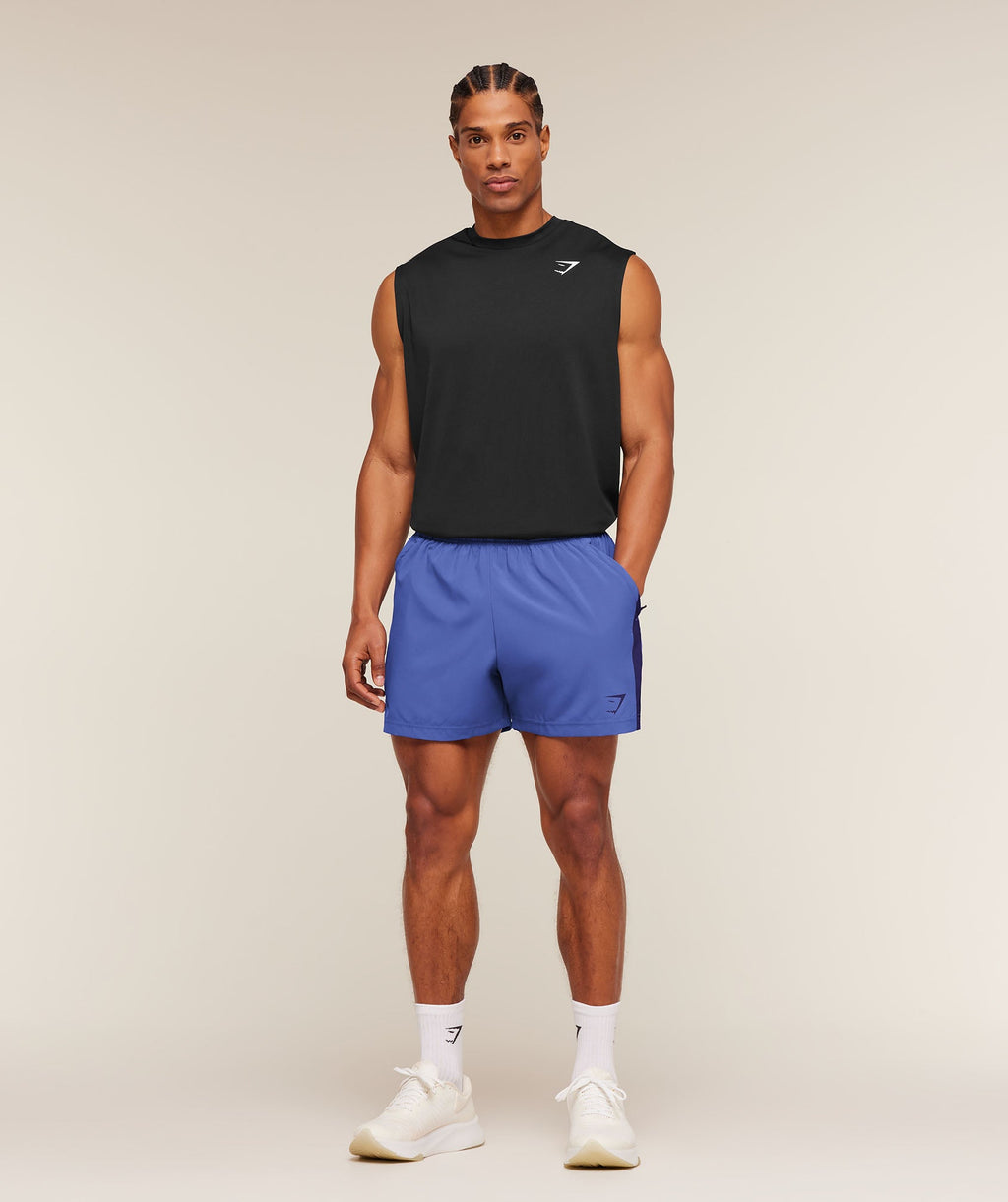 Sport 5" Shorts - Force Blue/Indigo Purple
