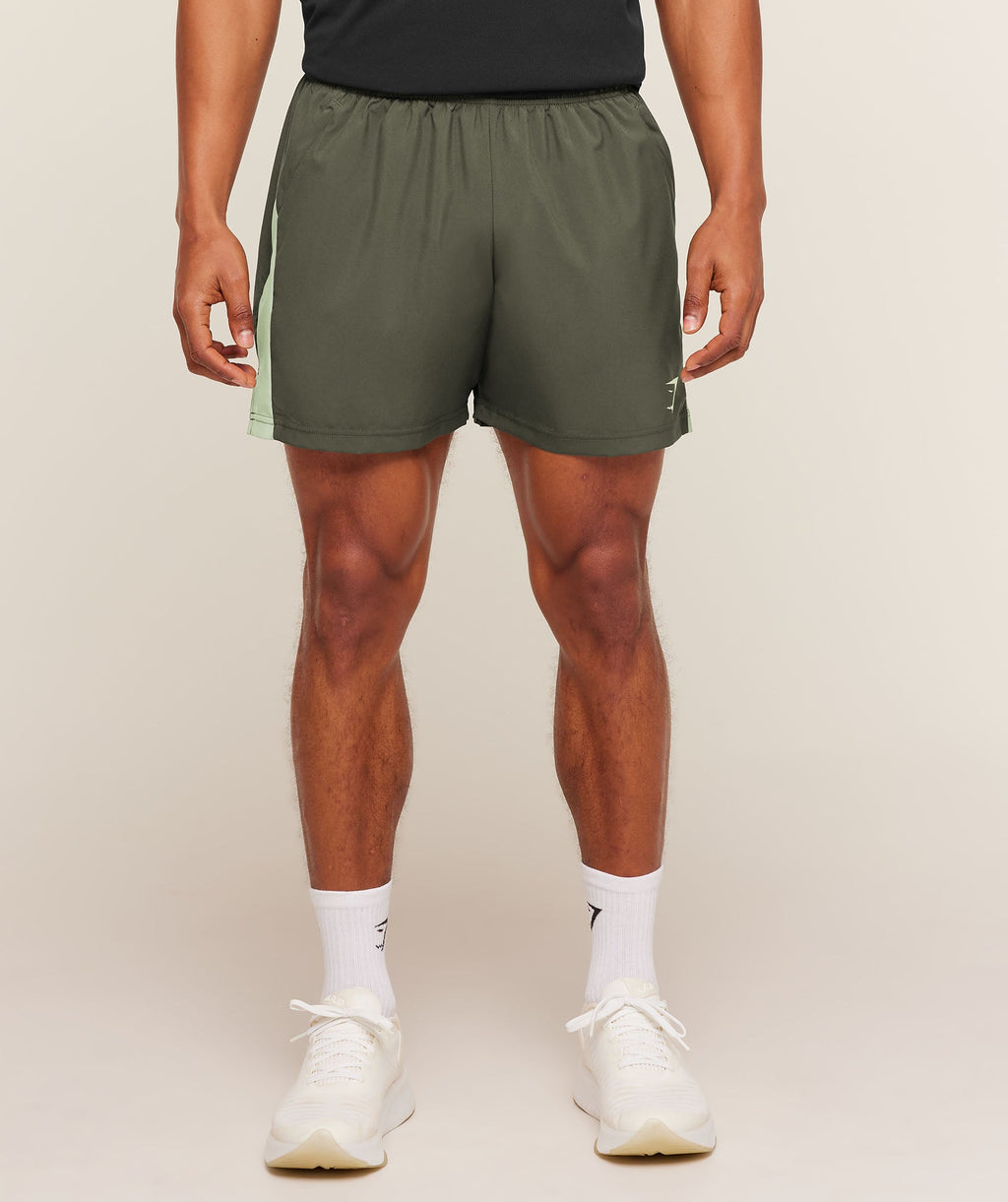 Sport 5" Shorts - Strength Green/Haze Green