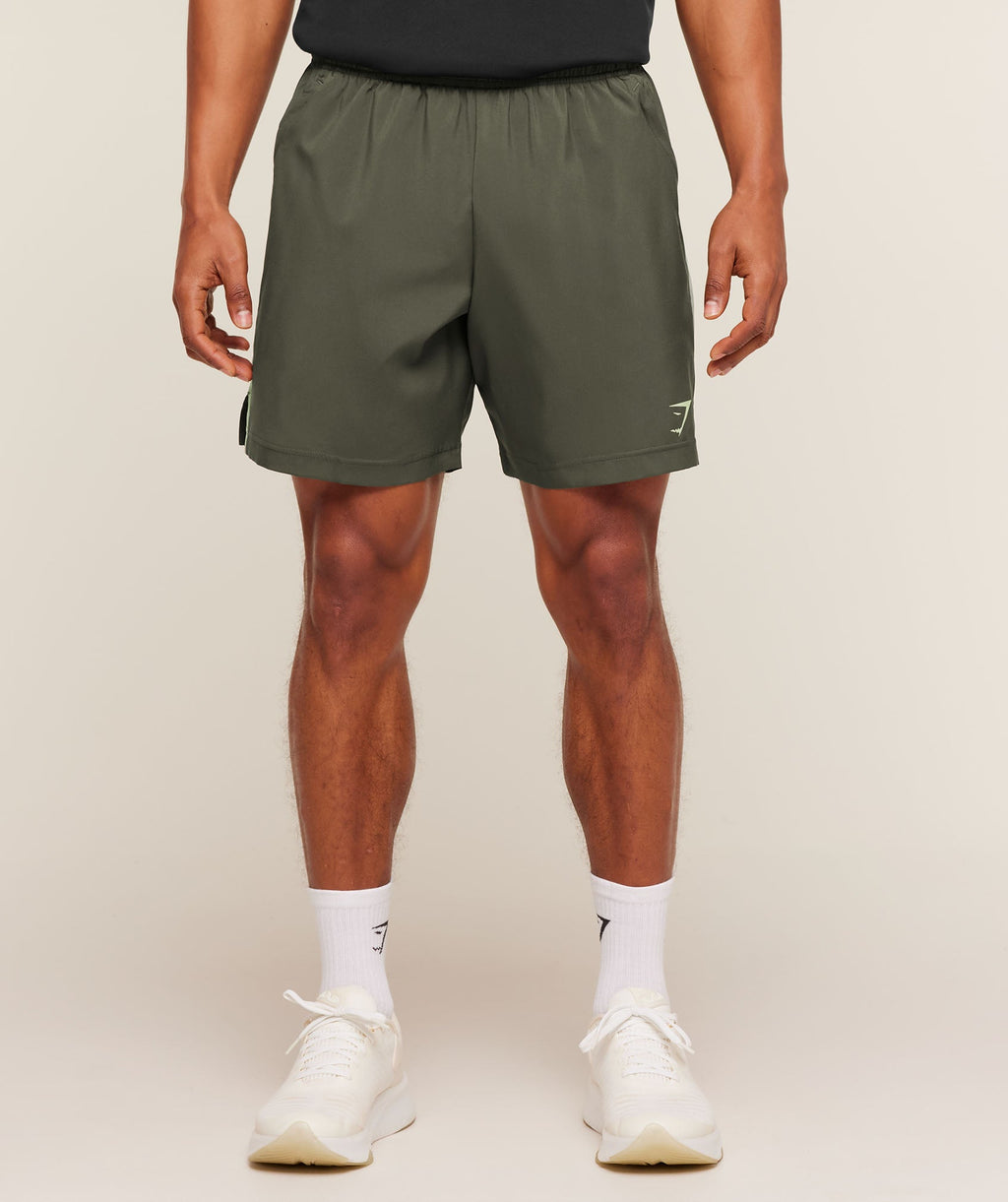 Sport 7" Shorts - Strength Green/Haze Green